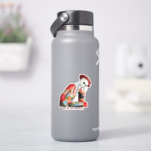 Sticker Señor Hombre Dia De Los Muertos (HydroFlask)