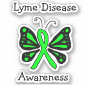 Sticker Sensibilisation à la maladie de Lyme (Devant)