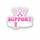 Sticker sensibilisation au cancer du sein de l'équipe de s (Recto)