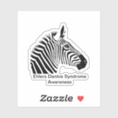 Sticker Sensibilisation au syndrome d'Ehlers Danlos (Feuille)