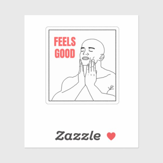 Sticker Sent bon mème (Feuille)