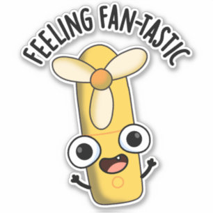 Sticker Sentez Fantastic Funny Fan Pun