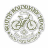 Sticker Sentier de la frontière sud (MB) (Devant)