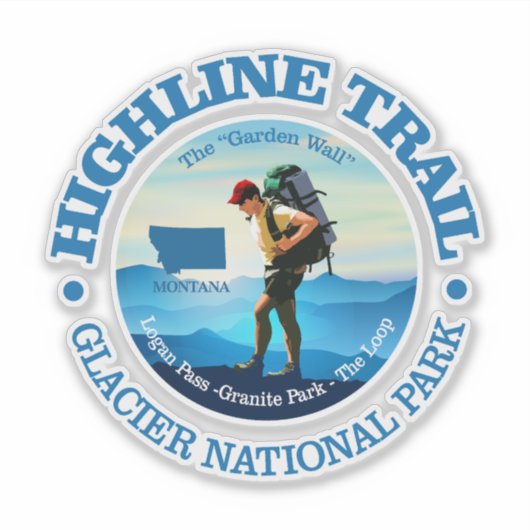 Sticker Sentier de ligne (C) (Devant)