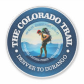 Sticker Sentier du Colorado (C) (Devant)