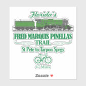Sticker Sentier Fred Marquis Pinellas (RT2) (Feuille)
