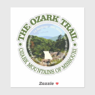 Sticker Sentier Ozark (rd)