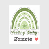 Sticker Sentir chanceux (Feuille)