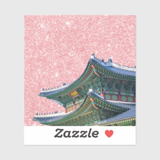 Sticker Séoul (Feuille)