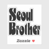 Sticker Seoul Brother (Feuille)