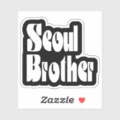 Sticker Seoul Brother (Feuille)