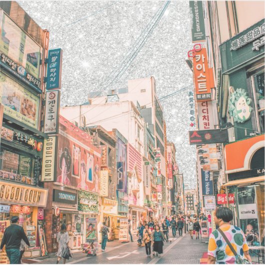 Sticker Séoul Recherche (Devant)