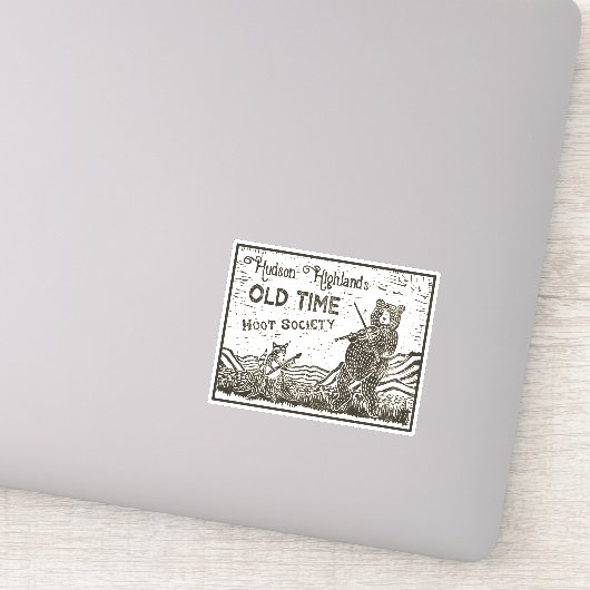 Sticker Sepia Toned (Détail)