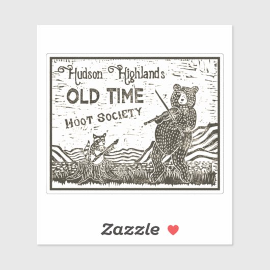 Sticker Sepia Toned (Feuille)