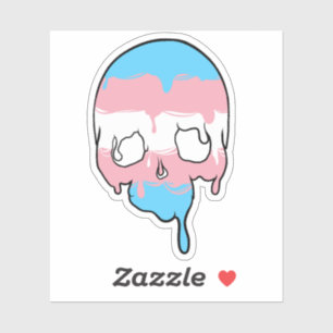 Sticker Séquille de dérive de la queue trans