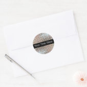 Sticker Sequins Silver Sparkly (Enveloppe)