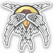 Sticker Seraphim Angel Silver (Recto)