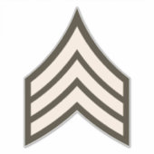 Sticker Sergent d'armée (Devant)