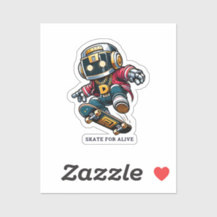 Sticker Série de skate Street Style