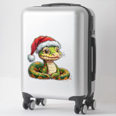 Sticker Serpent de dessin animé adorable (Sur valise)