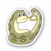 Sticker Serpent en musique avec Triangle.PNG (Devant)