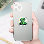 Sticker Serpent Venimeux – Danger et Précision (Téléphone)