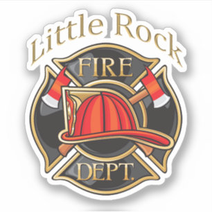 Sticker Service d'incendie Little Rock