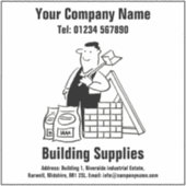 Sticker Services de construction et fournitures de constru (Devant)