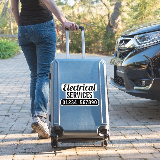 Sticker Services électriques (Valise Insitu)