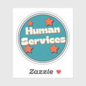 Sticker Services Humains (Feuille)