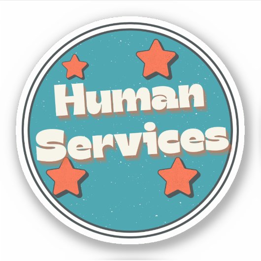 Sticker Services Humains (Devant)