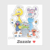 Sticker Sesame Pals Doodley Graphisme (Feuille)