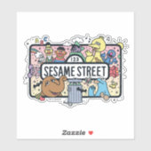 Sticker Sésame Sésame | Sesame Pals signe de Doodle (Feuille)