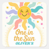 Sticker Set Eerste Verjaardag (Voorkant)