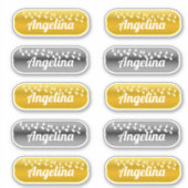 Sticker Set Gold et Silver (Devant)