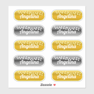 Sticker Set Gold et Silver