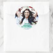 Sticker Set met Aangepaste Team Foto (Tas)
