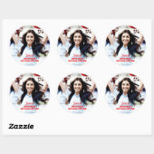 Sticker Set met Aangepaste Teamfoto (Vel)