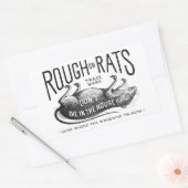 Sticker Set "Rough on Rats Advertising" (Enveloppe)