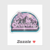 Sticker Seward, Alaska (Feuille)