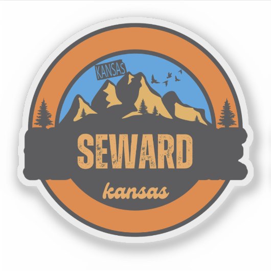 Sticker Seward, Kansas (Devant)