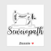 Sticker Sewciopath (Feuille)