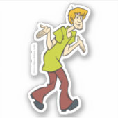 Sticker Shaggy Shrug (Devant)