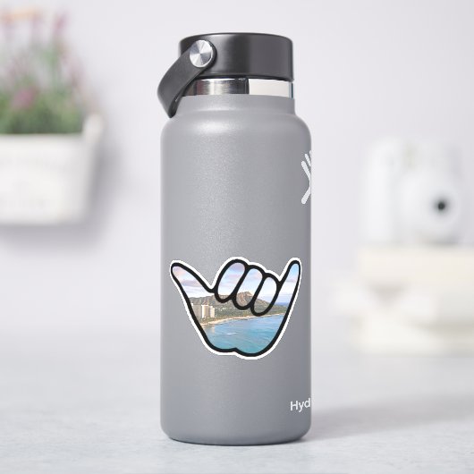 Sticker - Shaka - Tête de diamant (HydroFlask)