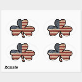 Sticker Shamrock américain (Feuille)