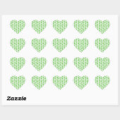 Sticker Shamrock de la Saint Patrick (Feuille)