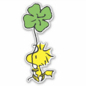 Sticker Shamrock de transport de bois (Devant)