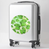 Sticker Shamrock vert St Patrick iPhone 5 Coque-Mate (Sur valise)