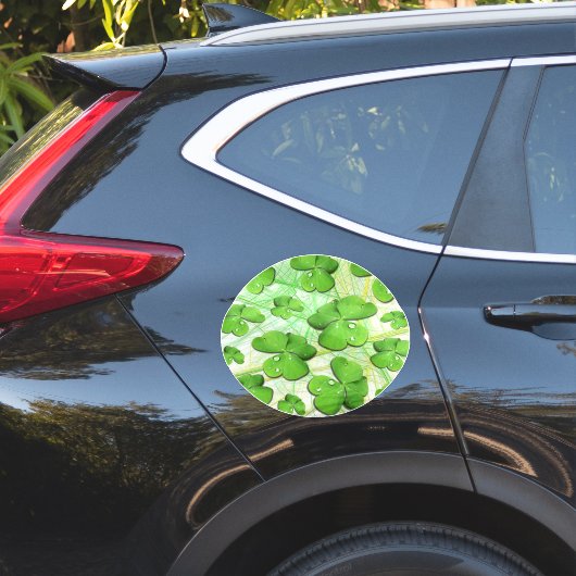 Sticker Shamrock vert St Patrick iPhone 5 Coque-Mate (Coté voiture)