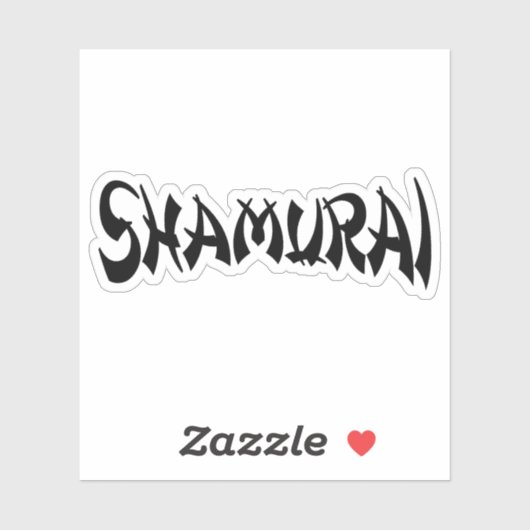 STICKER SHAMURAI (Feuille)
